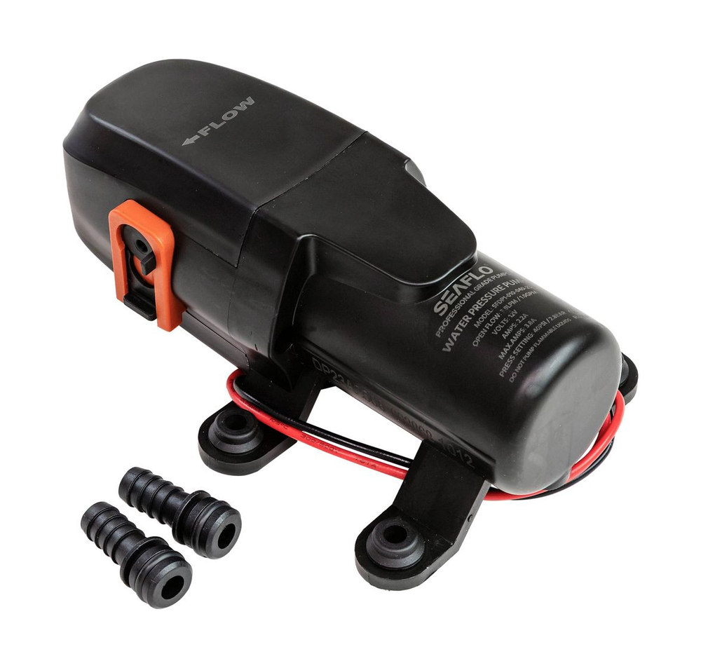 Помпа водоподающая SeaFlo, 12в, 3.8л/мин, 2.8 бар, 3.8 А