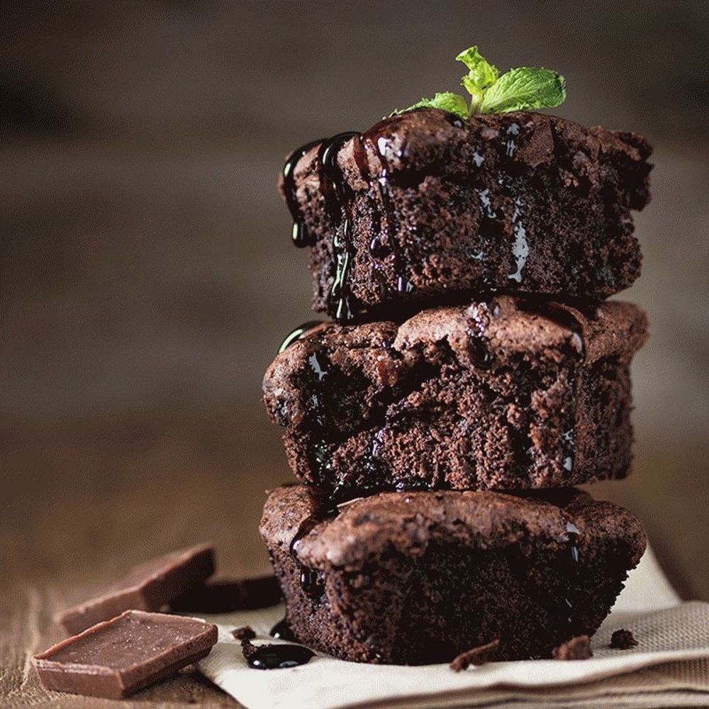 Шоколадный брауни (Hot Fudge Brownies)