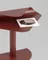 Журнальный столик Cornea металл бордовый