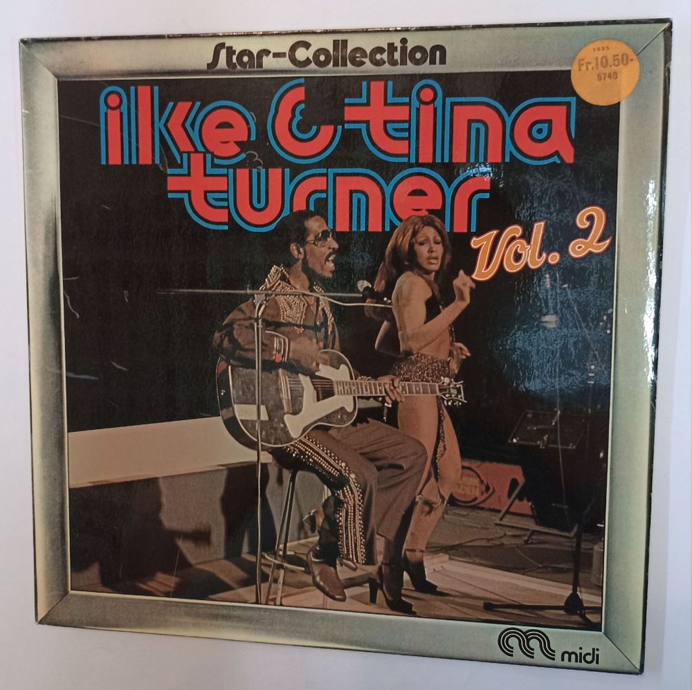 Винтажная виниловая пластинка LP Ike and Tina Turner Star Collection Vol. 2 (Germany 1975)