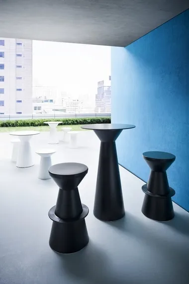 Барный табурет Roller 75, белый