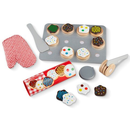 Spin Master 93626 20155228 — Игровой набор Melissa & Doug кондитерская с деревянными печеньями, 29 элементов