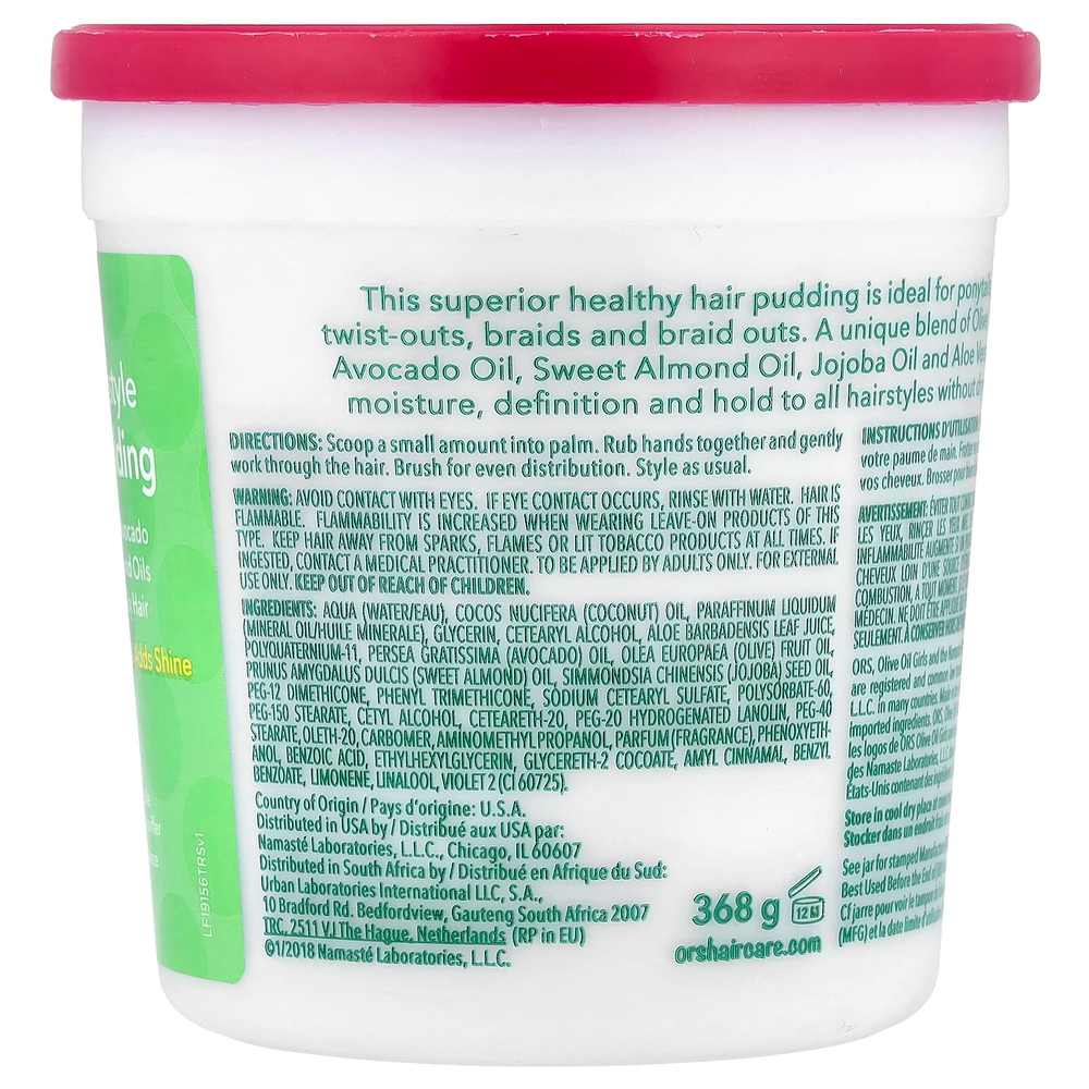 ORS, Olive Oil™ Girls, пудинг для здоровых волос, 368 г (13 унций)