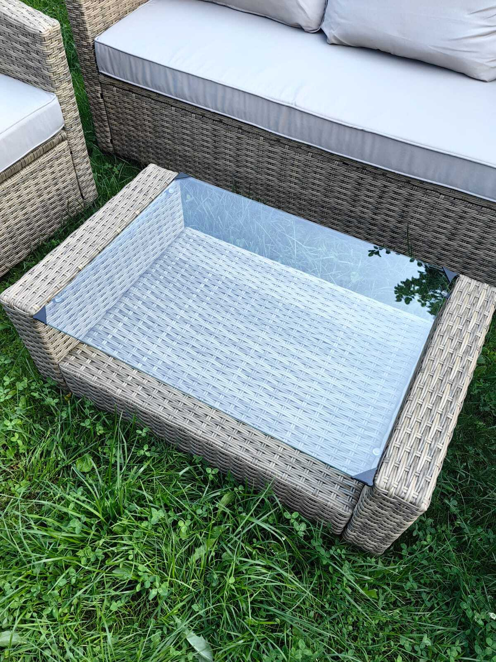 Комплект мебели из искусственного ротанга Сантьяго Terrace Set Greige