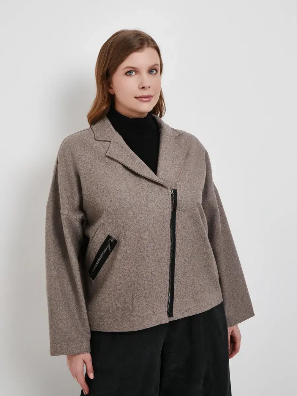 Куртка косуха из шерсти