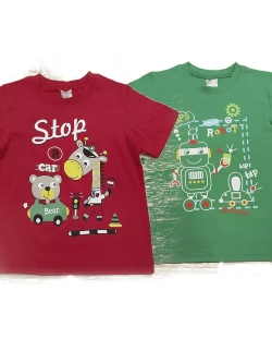 Футболка для садика.мальчик.набор 2 шт