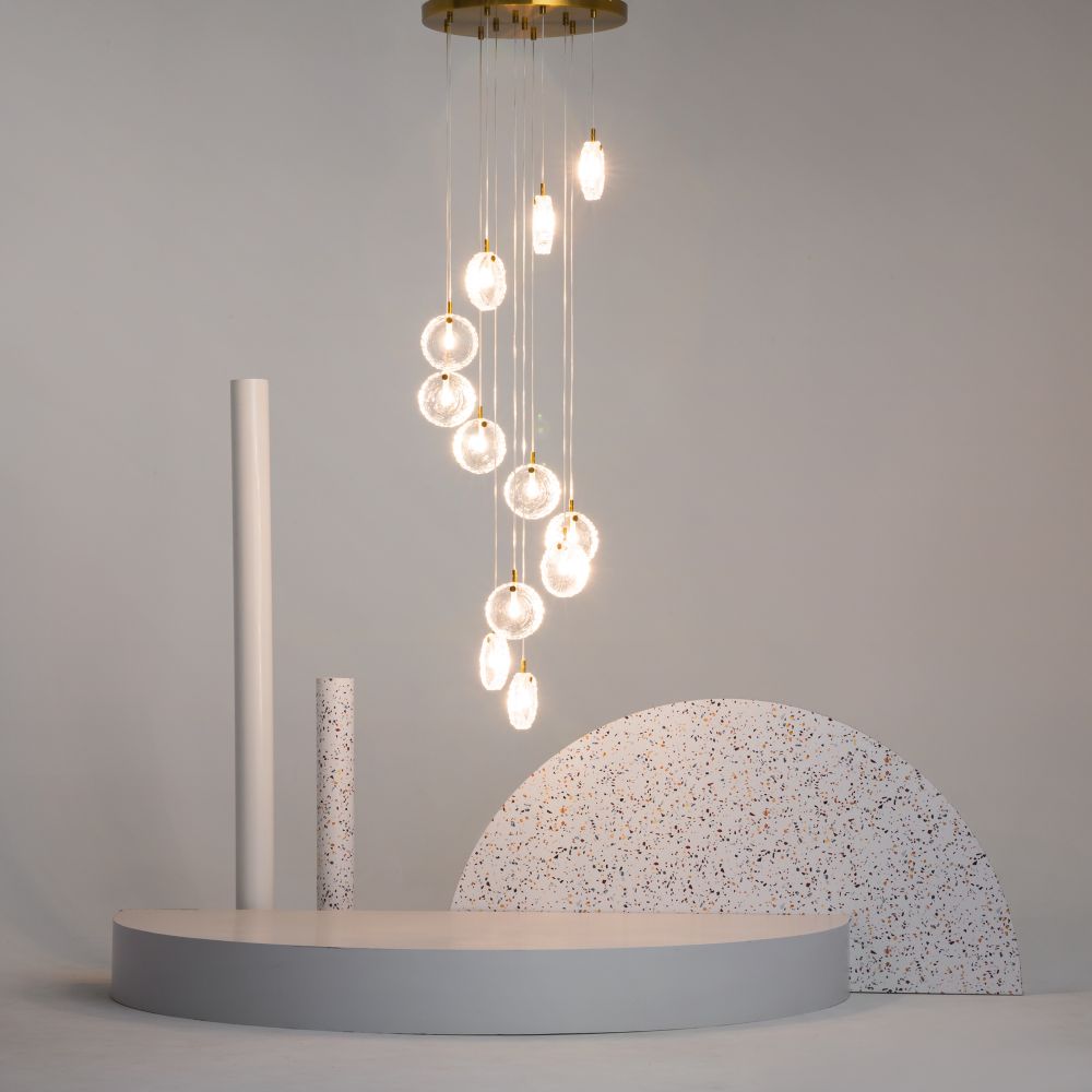 Люстра подвесная Maytoni Frozen MOD254PL-12BS