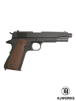 Пистолет KJW Colt M1911A1 TBC Gas GBB (1911-TBC.GAS). Black