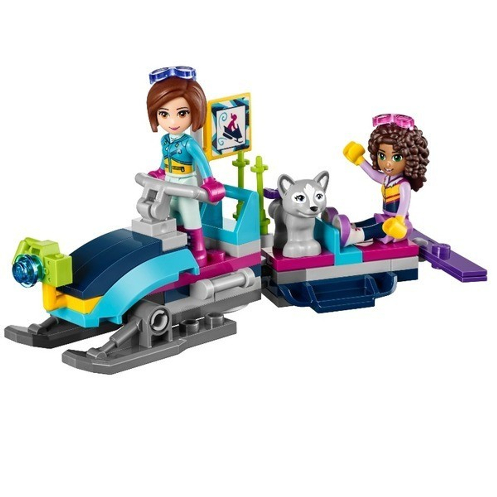 LEGO Friends: Горнолыжный курорт: Шале 41323 — Snow Resort Chalet — Лего Френдз Друзья Подружки