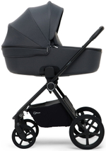 Детская коляска Rant Teo Soft 3 в 1 с автокреслом Evomax Grey Graphite