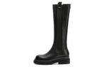 Q.VONTON Knee high Boots Women"s Black