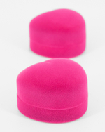 Миниатюрный футляр в форме сердца для ювелирного изделия