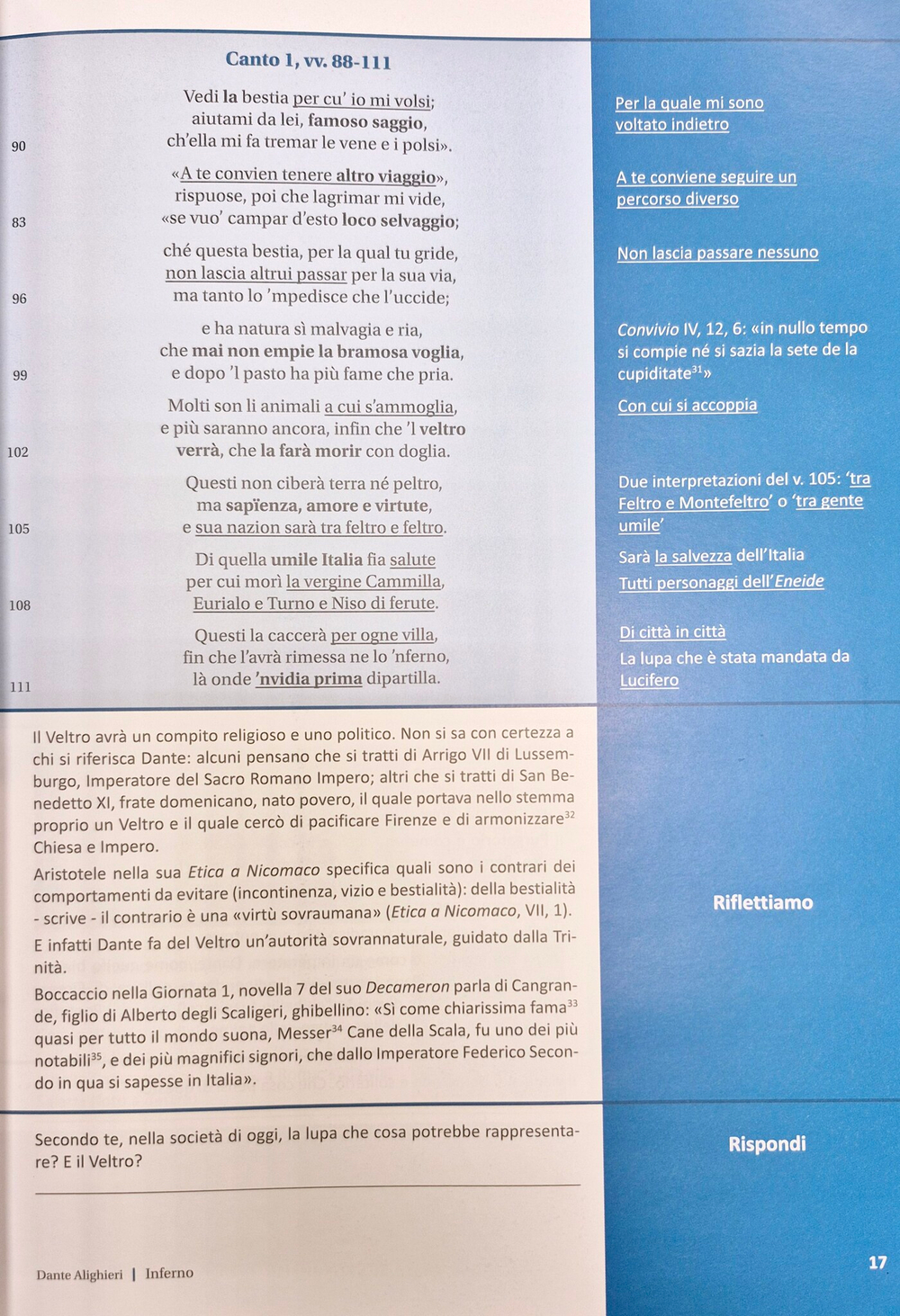 La Divina Commedia per stranieri - Inferno