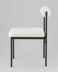 Стул Bau, молочное букле