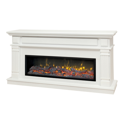 Каминокомплект Real Flame Islandia 42/BV WT с очагом Beverly 1000 (без обогрева)