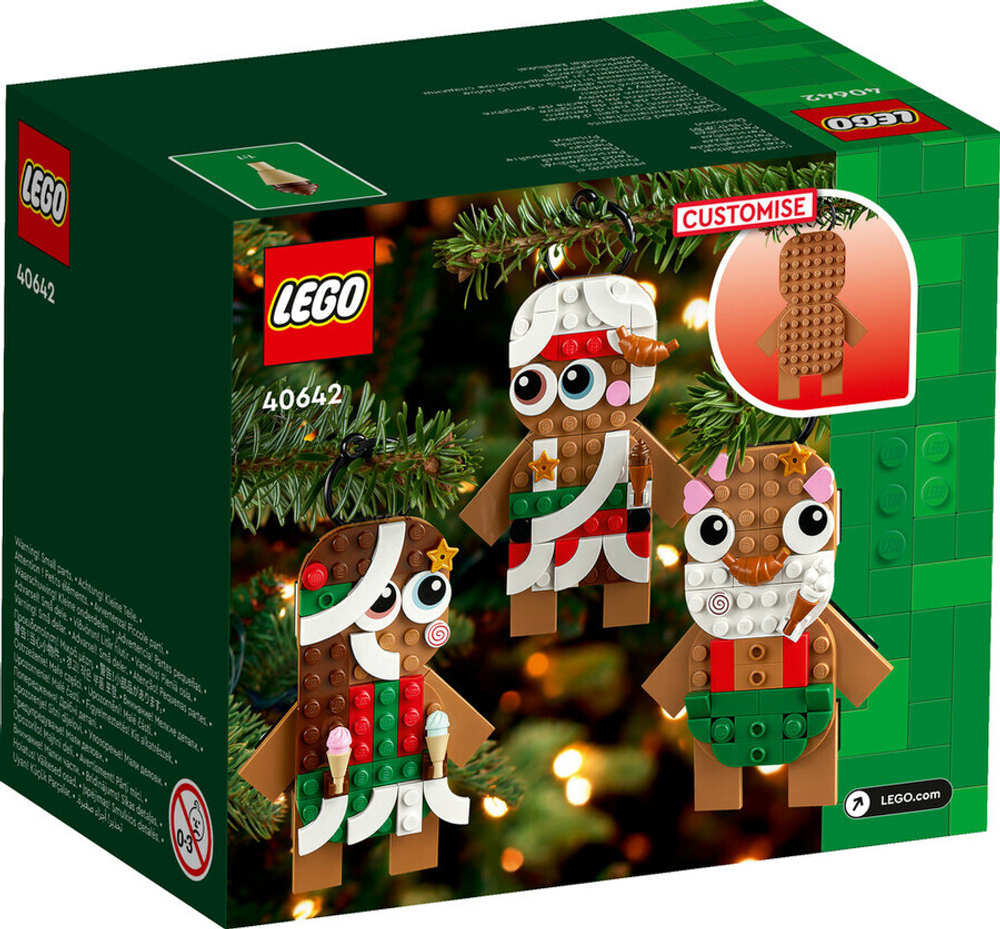 Конструктор LEGO Christmas 40642 Пряничные украшения