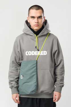 Сумка-авоська CODERED Tote Cord Серо-зелёный