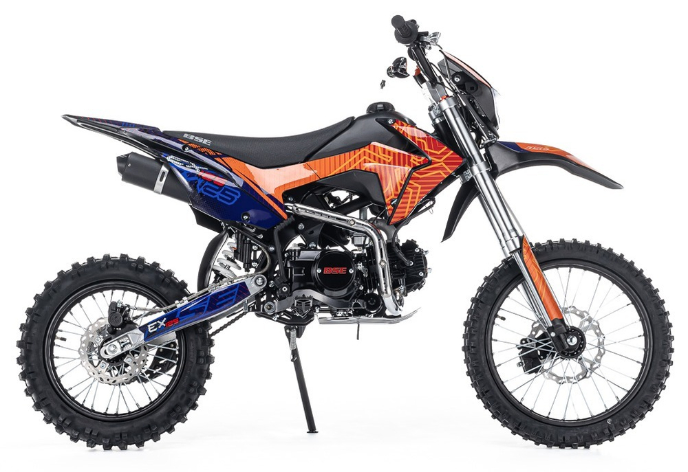 Питбайк BSE EX 17/14 Blue Orange Ant
