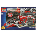Конструктор пластмассовый 211эл. Техника "Вертолет" 85005-KY (Город мастеров)