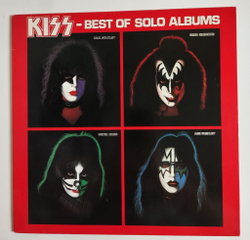 Винтажная виниловая пластинка LP Kiss Best Of Solo Albums (Germany 1979)