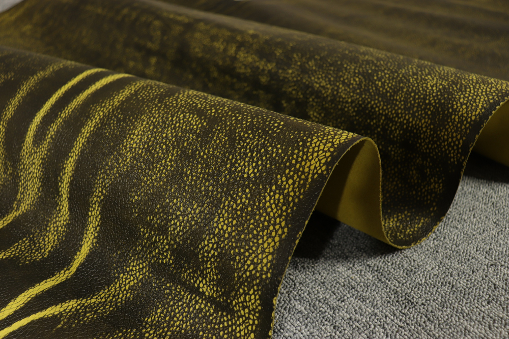 1,8-2,2мм Юфть Желтая Лофт+Плита Алмаз