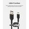 Кабель Belkin BoostCharge Braided USB-A - USB Type-C 2м (CAB002bt2MBK) Black