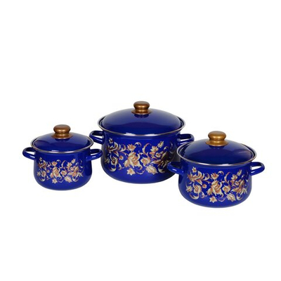 Набор эмаль 3пр.№408 конич. "Драгоценный" 2/4/5,5л СЭ