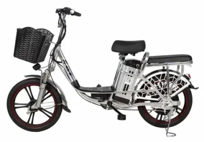 Электровелосипед GT V6 с корзиной