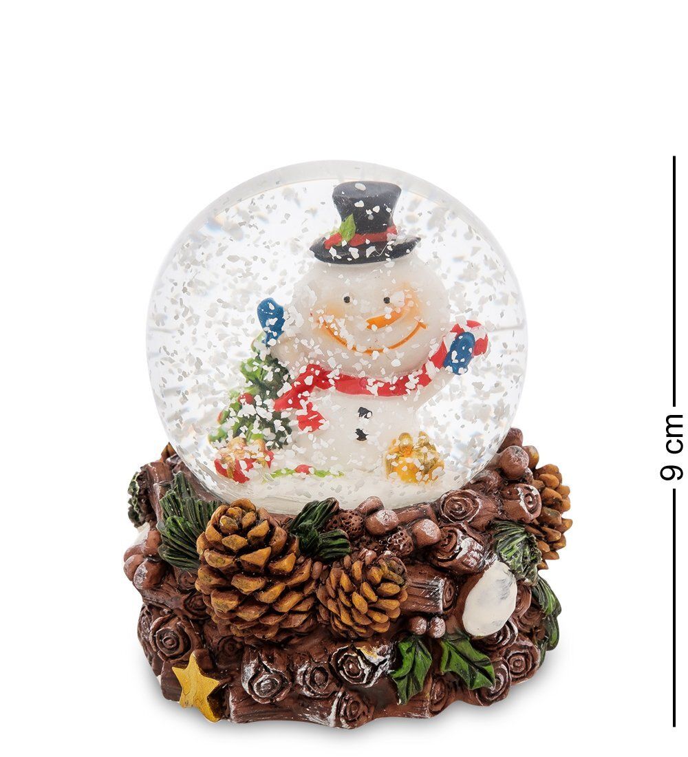 XM-609 Шар со снегом «Новогодняя сказка»