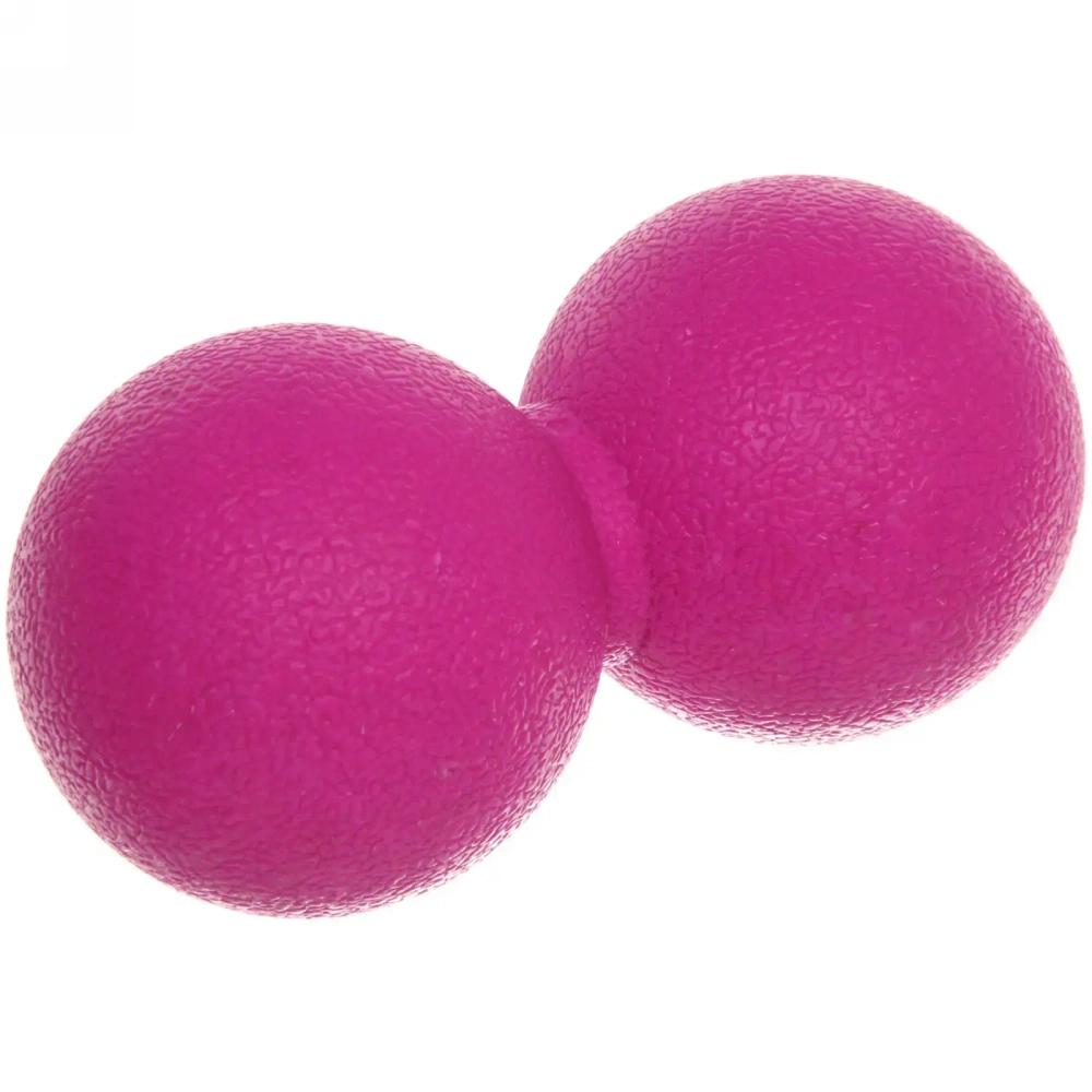 Мяч для глубокого массажа и расслабления мышц двойной 11 см, микс