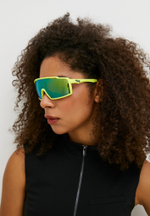 Спортивные очки 720armour A-Fei / Matte Lush Chartreuse / HC Violet Green Lens