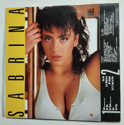 Винтажная виниловая пластинка LP Sabrina (Spain 1987)