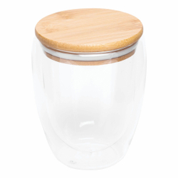 Стакан с двойными стенками BAMBOO ART M, объем ок. 350 ml