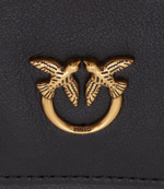 Кожаная сумка для телефона PHONE FOLDER VITELLO MORBIDO Pinko - черный(101773 A0QO)