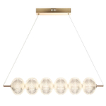 6577/36L LEDIO LN24 золото/прозрачный/металл/пластик Светильник подвесной LED 36W 220V CAPRICE