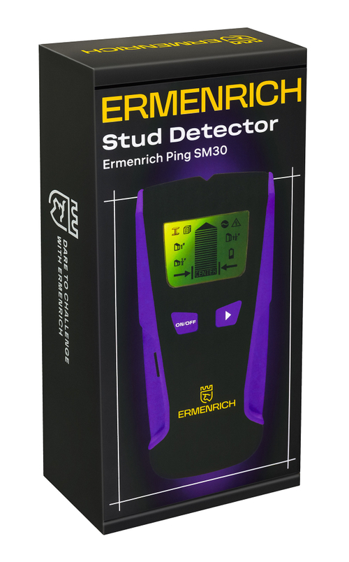 Детектор проводки Ermenrich Ping SM30, фиолетовый