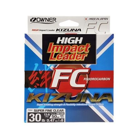 OWNER Леска Kizuna FC super clear 50м 0.47мм 13.61кг