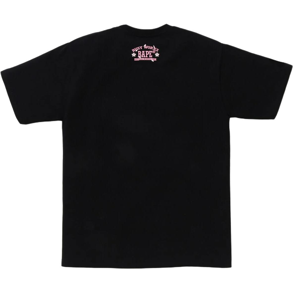 A Bathing Ape Bathing Ape Футболка Moderate Set In Sleeve Straight Fit Summer 0zxtemo1310xq черный