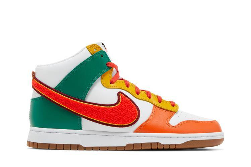 Кроссовки Nike Dunk Retro University "Chenille Swoosh"