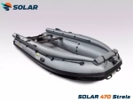 Лодка надувная моторная solar-470 strela jet tunnel (expedition)