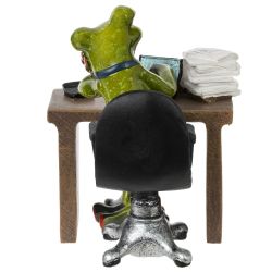 GAEM Фигурка декоративная "Лягушка", L10 W10 H14 см