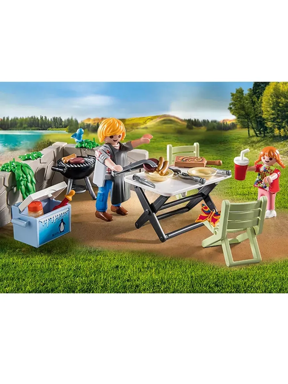 Набор Семейное барбекю Playmobil 71427