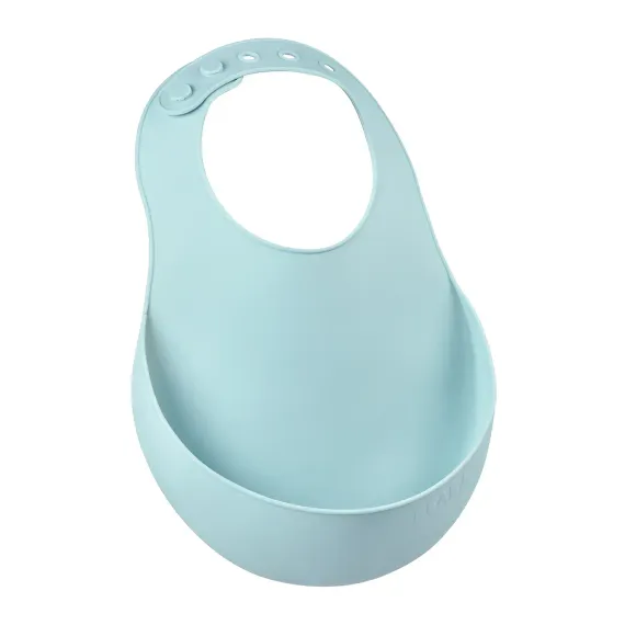 Детский силиконовый нагрудник Beaba Silicone Bib Airy Green