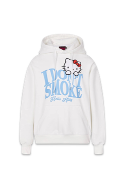[FROM MOSCOW] Худи DONSMOKE x Hello Kitty "Curved Logo" Oversized Hoodie