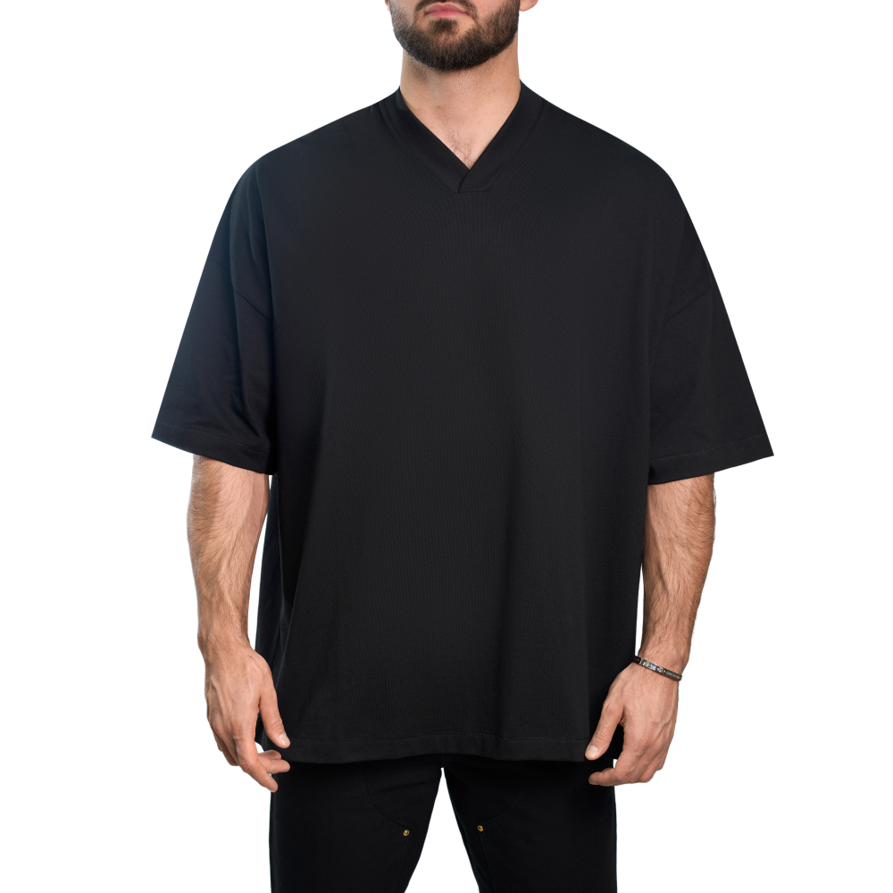 Fear of God Essentials V-Neck T-Shirt "Jet Black"