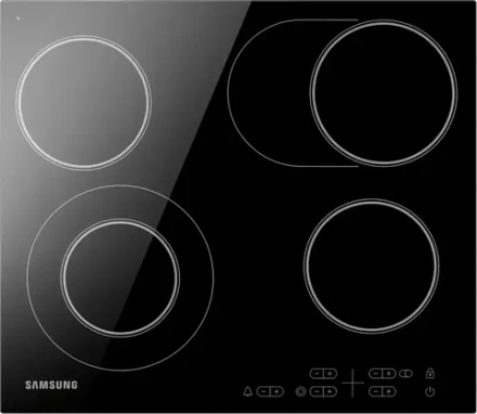 Встраиваемая электрическая варочная панель Samsung NZ64T3516AK/WT