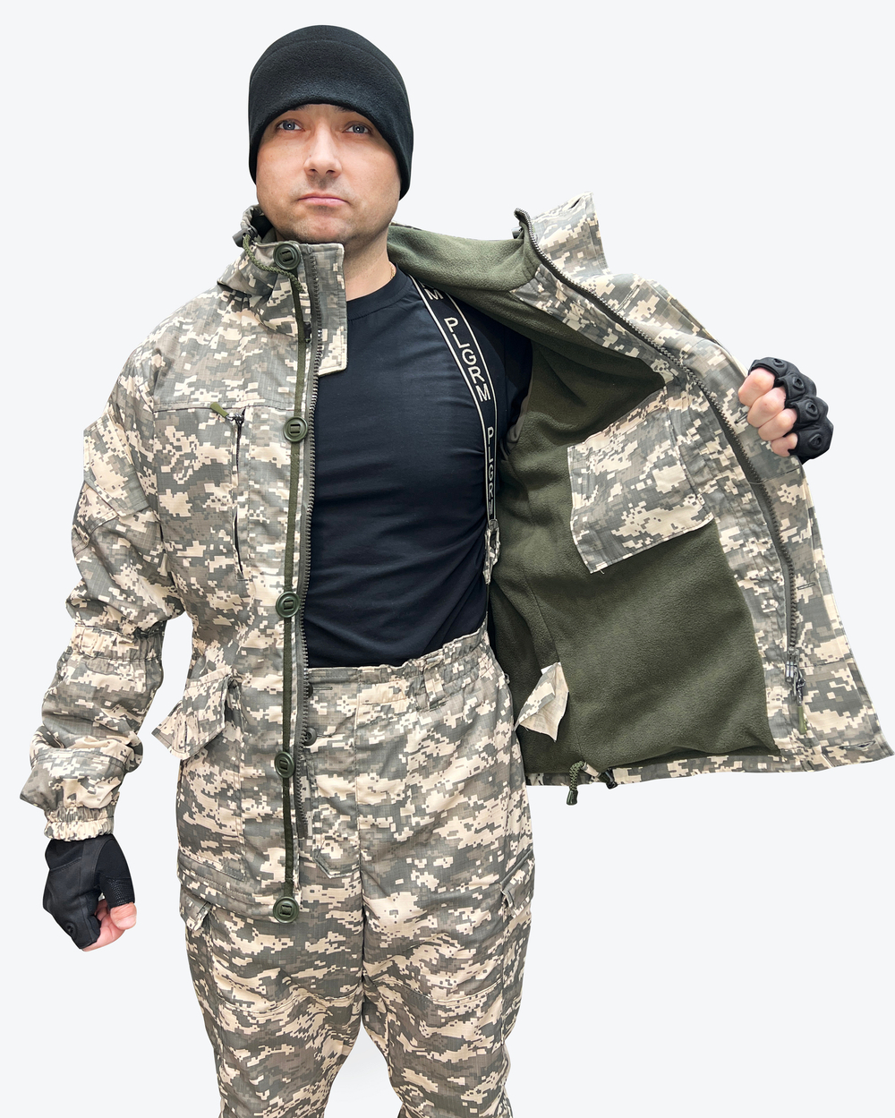 Костюм Горка 5 Серая цифра демисезонный до -10 °C