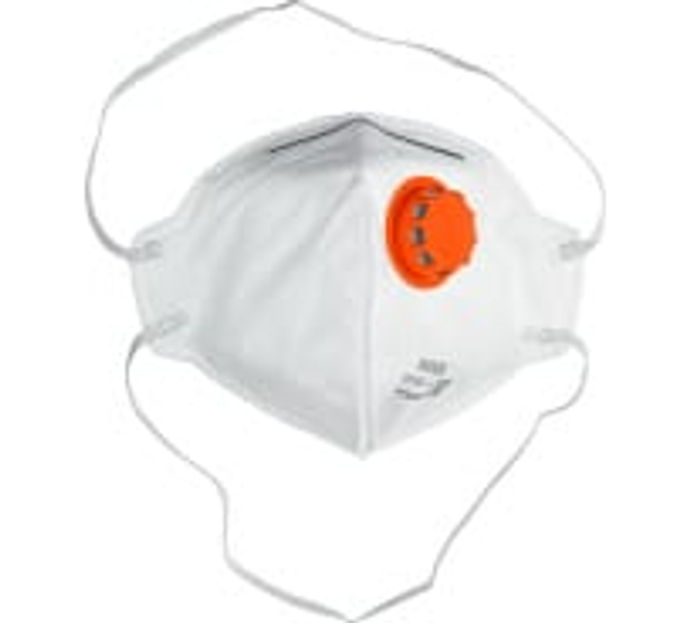 DEXX FFP1, противоаэрозольная, многослойная, с клапаном, полумаска фильтрующая 11102_z01