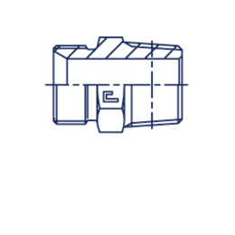 Прямые NPT, уплотнение тип C