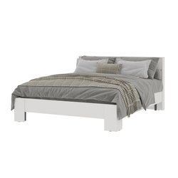 Хелен КР 03 Кровать 160 с ортопедом Белый / Белый